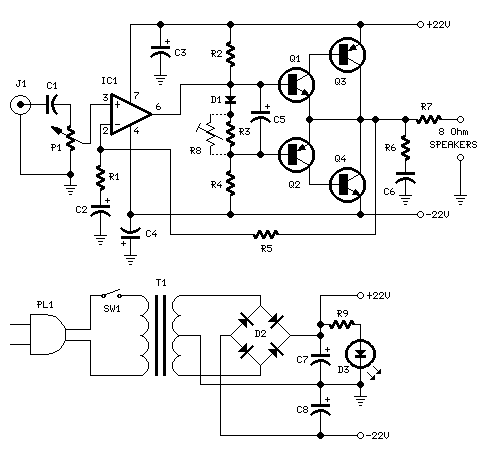 18 Watt Amplifier