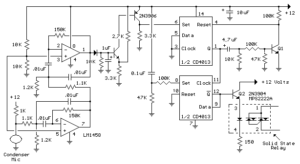 Whistle On - Whistle Off circuit