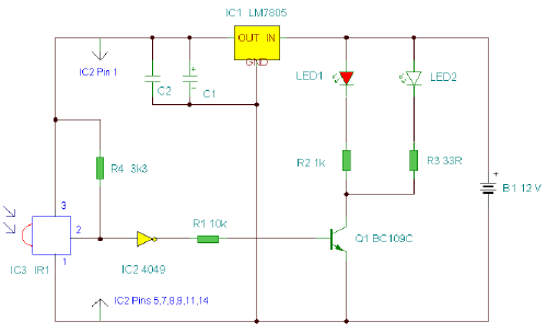 IR extender Circuit