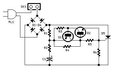 Flashing Lamps circuit diagram