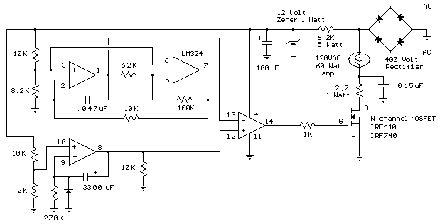 Sunrise Lamp circuit