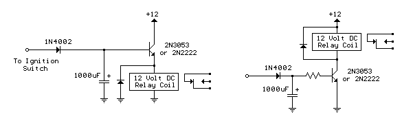 Power-Off Time Delay Relay