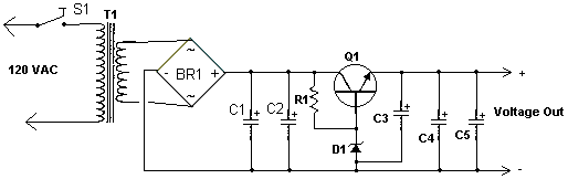 This is the schematic of the High Current Power Supply