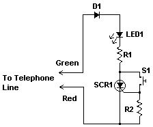 This is the schematic of the Phone Hold Button